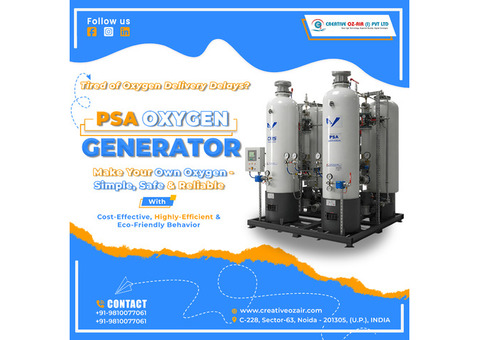 Need a steady supply of oxygen without cylinders?