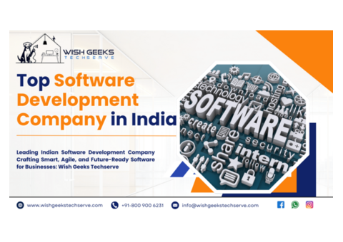 Top software development agency in India: Wish Geeks Techserve