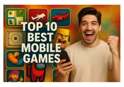 Top 10 Best Mobile Games to Play in 2025 | Play with WinFix