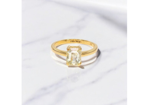 Premium Yellow Sapphire Gemstone from Ceylon – Navratan