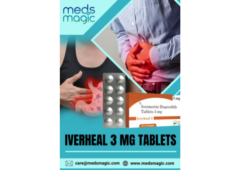 Buy Iverheal 3 mg Tablets Online – Fast & Secure Delivery