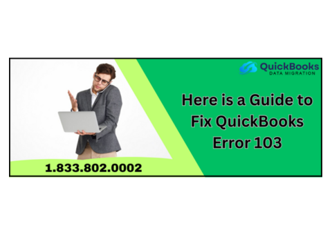 QuickBooks Error 103: How to Resolve It Step-by-Step