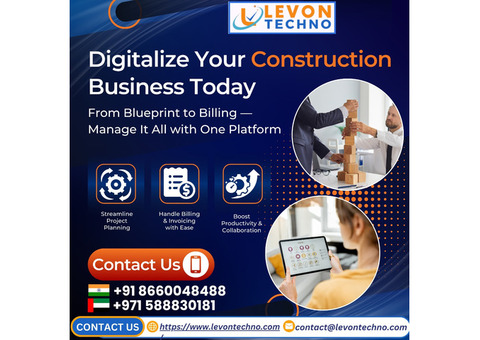 Construction Management ERP Software services in Dubai
