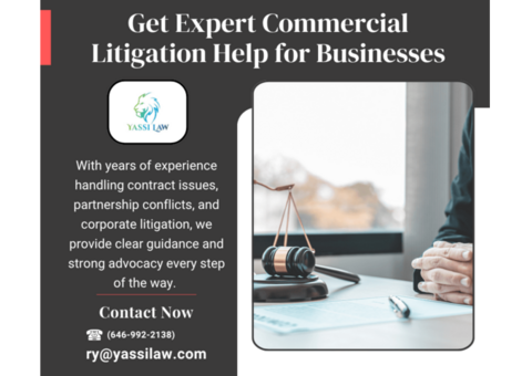 Get Expert Commercial Litigation Help for Businesses