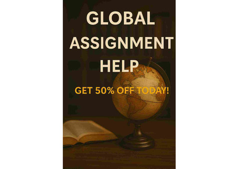 50% Off – Get Global Assignment Help From Experts