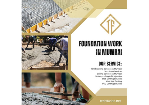 Foundation Work in Goregaon, Mumbai - TechFuzion