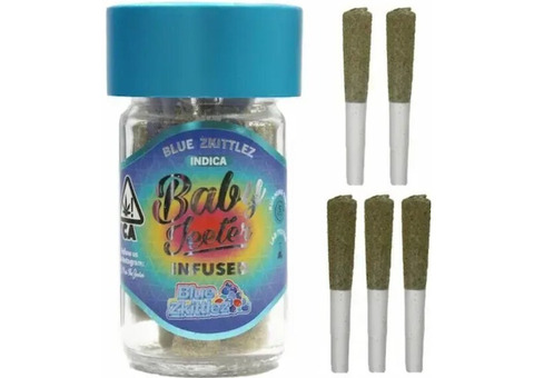 Blue Zkittlez Infused Pre-Roll 5-pack | 2.5g