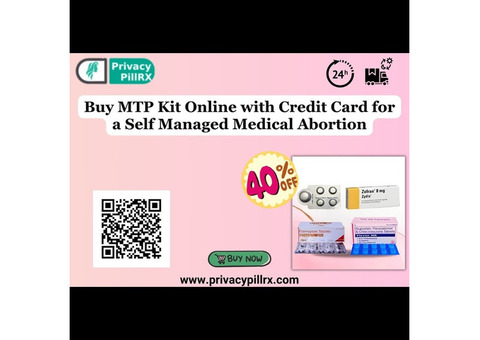 Buy MTP Kit Online with Credit Card in USA at Just $65