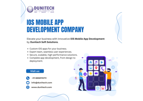 Affordable iOS Mobile App Development by Dunitech Soft Solutions