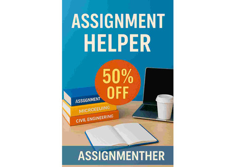 50% Off – Your Reliable Online Assignment Partner