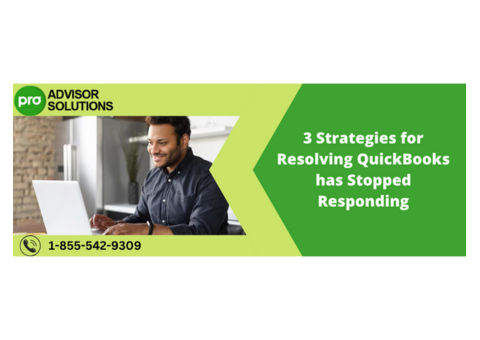 Resolve QuickBooks Stopped Responding Error