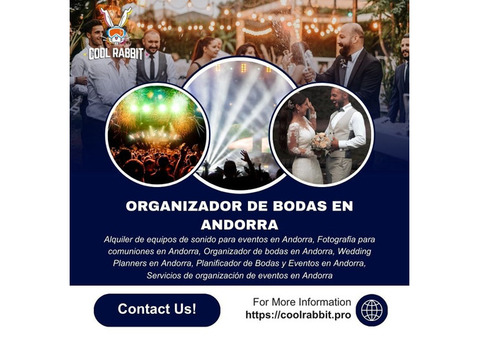 Coordinador de bodas en Andorra | Cool Rabbit
