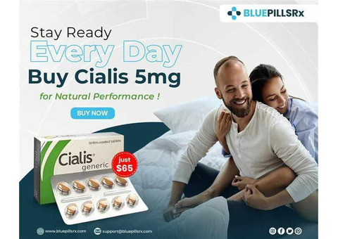 Buy Cialis 5 mg Tablets Online – Long-Lasting ED Relief
