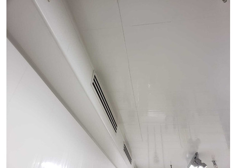 Install water-resistant paneling for a damp-free space