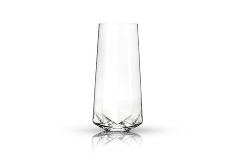 Faceted Crystal Stemless Champagne Flutes by Viski® | BistroToRestro