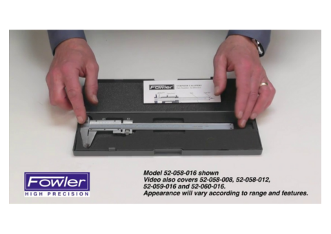 Mini Vernier Caliper by Fowler High Precision