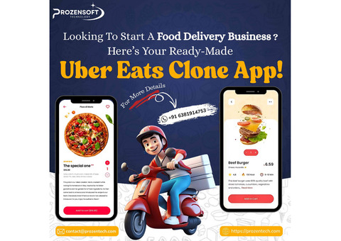 Kickstart Your Food Delivery Business with ProzenEats