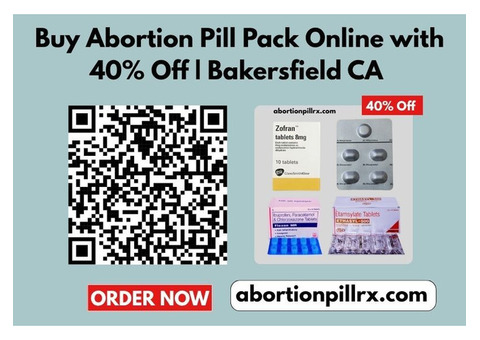 Buy Abortion Pill Pack online with 40% Off | Bakersfield CA