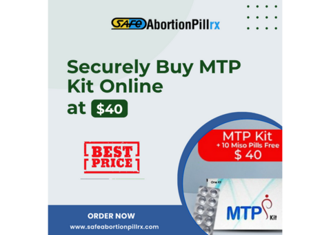 Buy MTP Kit Online legally at $40 via safeabortionpillrx