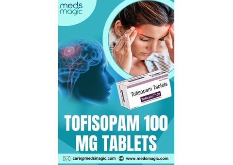 Buy Tofisopam 100 Mg Tablets Online - Meds Magic