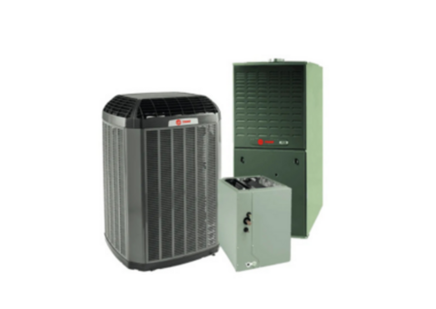 Trane 4 Ton 16 SEER2 Two-Stage Gas HVAC System with Installation