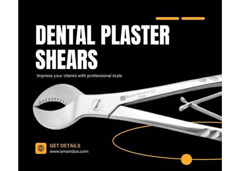 Perfect Cut Every Time – Upgrade to Our Dental Plaster Shears 210 mm