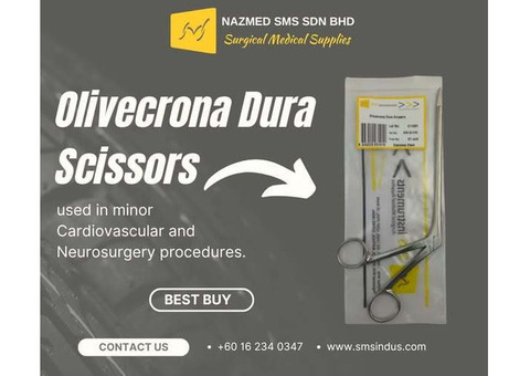 Precision at Your Fingertips: Olivecrona Dura Scissors