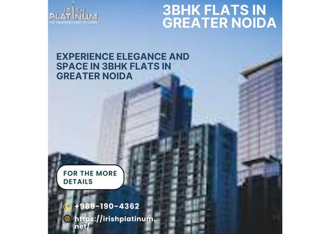 Ideal 3BHK Flats at Irish Platinum, Greater Noida