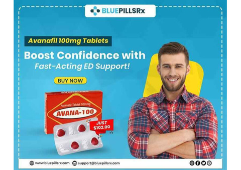 Avanafil 100mg Tablets – Lowest Price Online