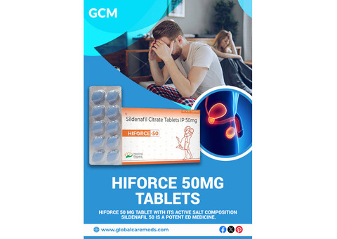 Buy Hiforce 50 Mg Online - GCM