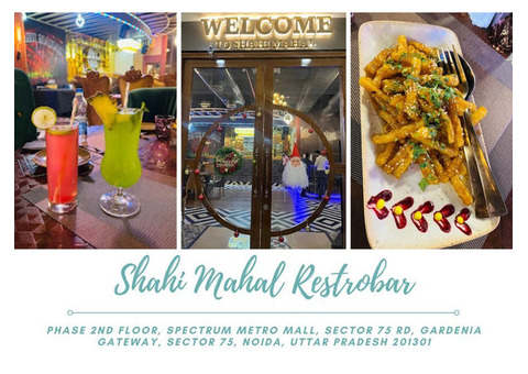 Dine Like Royalty at Shahi Mahal – Noida’s Finest Restrobar