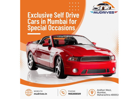 Exclusive Self Drive Cars in Mumbai for Special Occasions - MU Drives