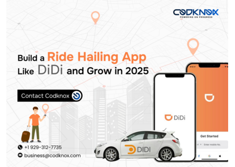 Create a Scalable Taxi App Like DiDi Today