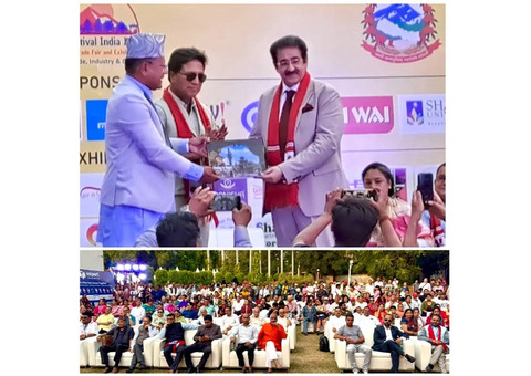 Sandeep Marwah Delivers Keynote Address as Chair for Indo-Nepal Film