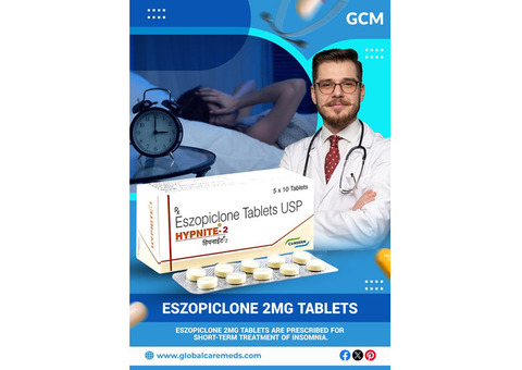 Eszopiclone 2mg Tablets: A Solution for Better Sleep