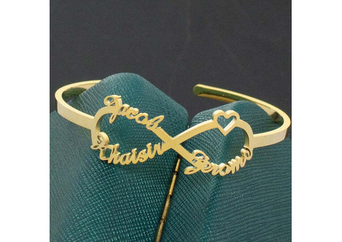 Custom Name Bracelet with Photo
