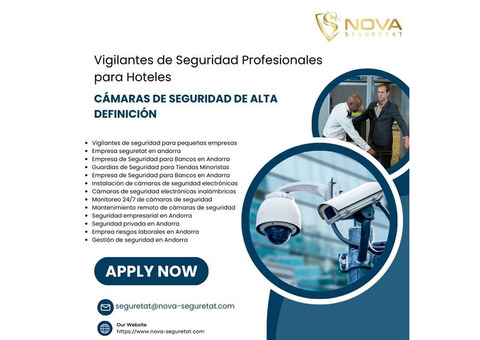 Cámaras de Seguridad de Alta Definición | Nova - Seguretat