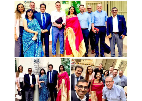 Sandeep Marwah Invited by British High Commission for High-Level