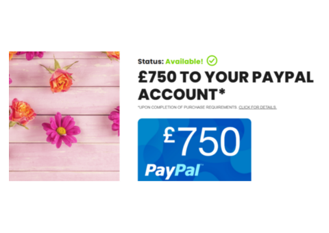 Take a chance at a PayPal Gift Card!