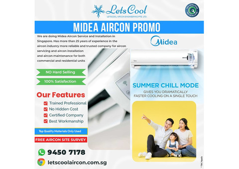 Midea Aircon in singapore