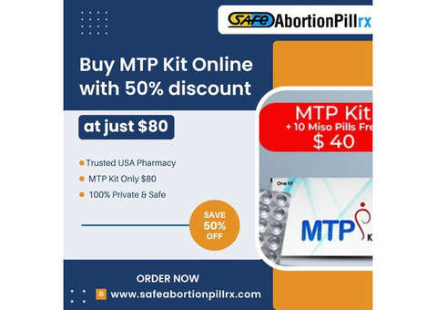 Buy MTP Kit Online and save 50% – now available for $80