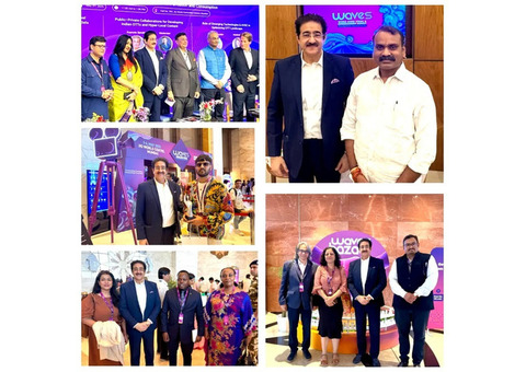 Marwah Studios Shines at WAVE Summit Inaugurated by Hon’ble Prime