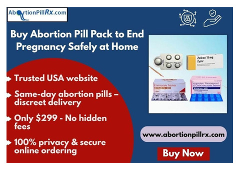 Buy Abortion Pill Pack to End Pregnancy Safely at Home