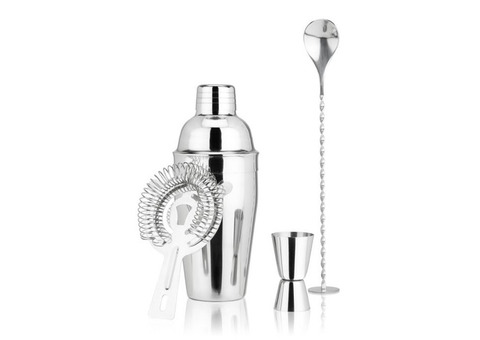 Fortify™ Stainless Steel Barware Set by True® | BistroToRestro
