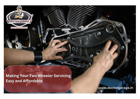 Making Your Two Wheeler Servicing Easy and Affordable!