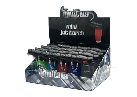 Ignitus Mini Jet Angle Torch 20pk – Compact Power, Angled Precision