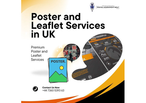 Top-Rated Premium Poster and Leaflet Services in UK for Maximum Impact