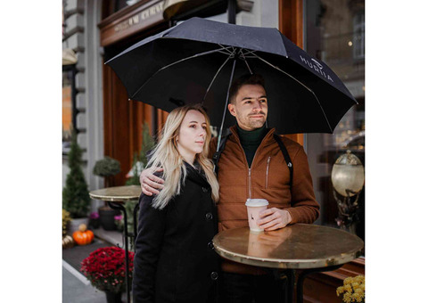 Stay Dry with Backpack Umbrella Holder for Commuters