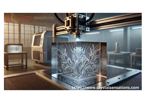 Art of Subsurface Laser Engraving with Stunning 3D Crystal