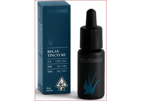 Well Founded Relief Face Oil 1:1 – 750mg THC CBD